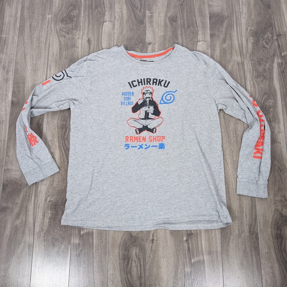 Naruto Ichiraku Ramen Shop Long Sleeve Tshirt Extra Large